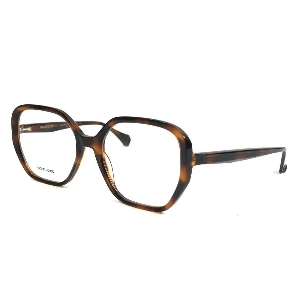 Gigi Studios Eyeglasses Frames ACID 6940/2 Tortoise Butterfly Full Rim 53-19-140